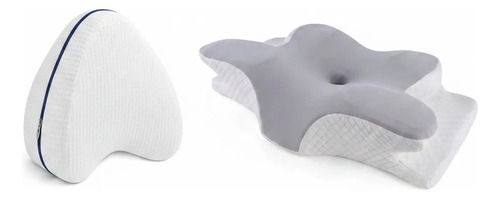 Kit Travesseiro Cervical + Almofada Ortopédica para Pernas - Imagem 2